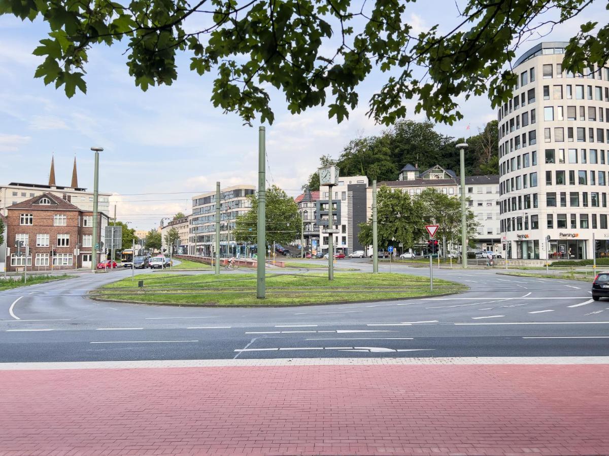 Home By Doni I Apartment An Der Kunsthalle I Parkplatz & Balkon Bielefeld Exterior foto